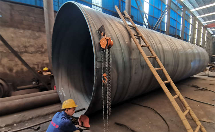 梧州800mm鎖扣螺旋鋼管，DN2600鋼護(hù)筒定制，800-14mm螺旋管，Q235B自來水給水鋼管廠家