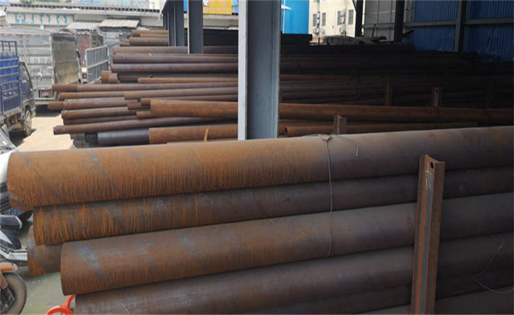 鋼材場丁字焊管廠家，鋼材場Q355B螺旋鋼管，內徑2000mm螺旋管，dn1700螺旋焊管